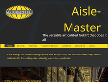 Tablet Screenshot of aisle-master.com